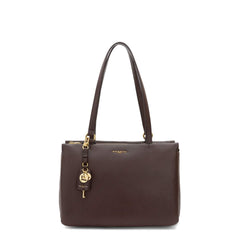 NANNINI BORSA A SPALLA YVONNE 18043 MARRONE