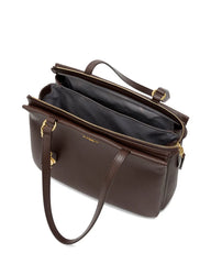 NANNINI BORSA A SPALLA YVONNE 18043 MARRONE