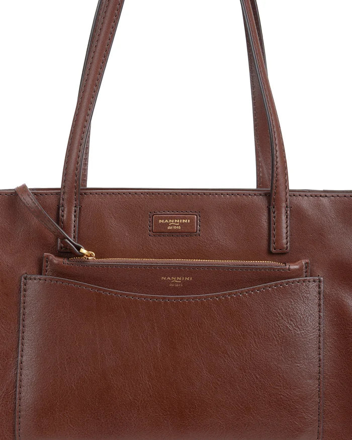 NANNINI BORSA CELEBRITY 20720 MARRONE