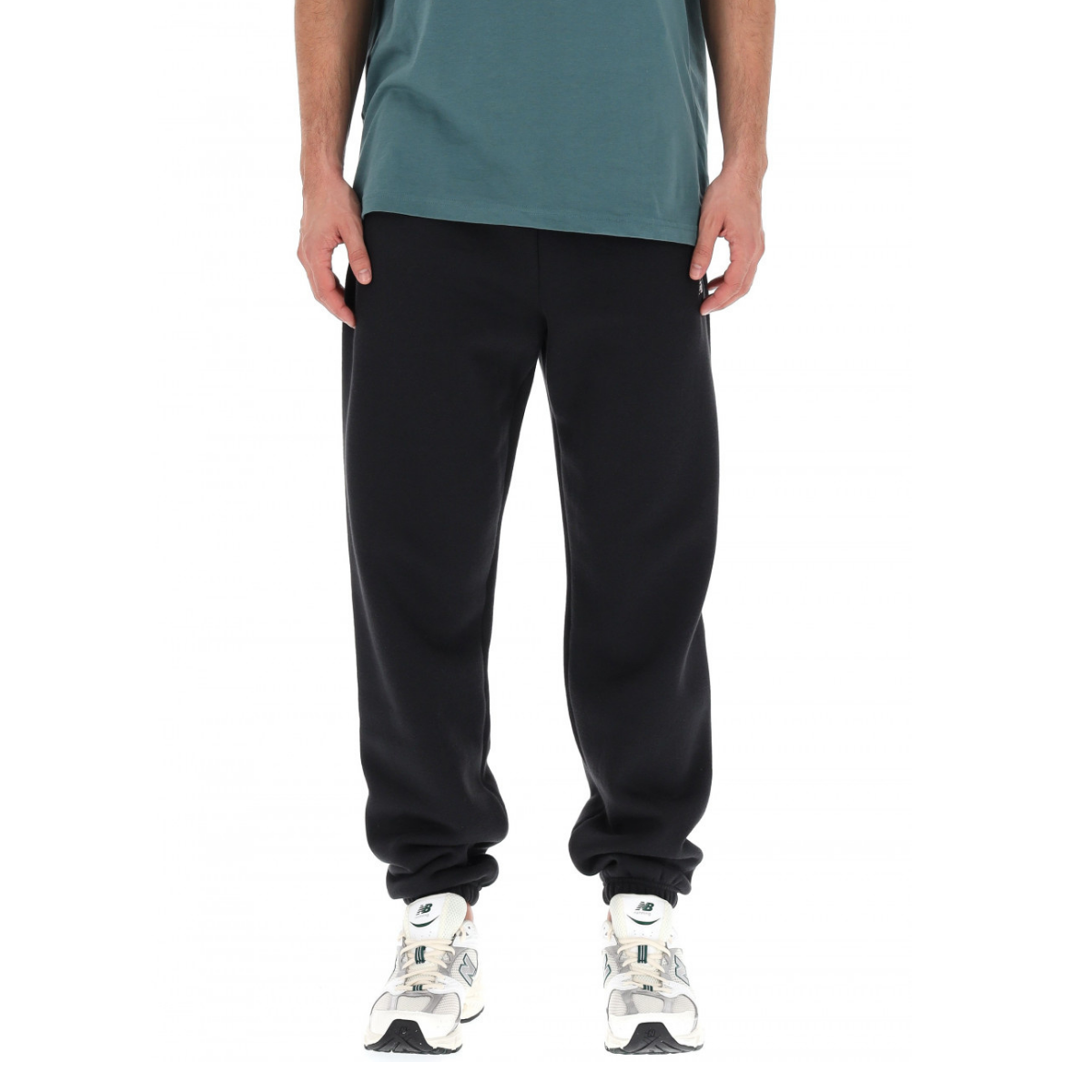 NEW BALANCE PANTALONE MP41503 BK NERO