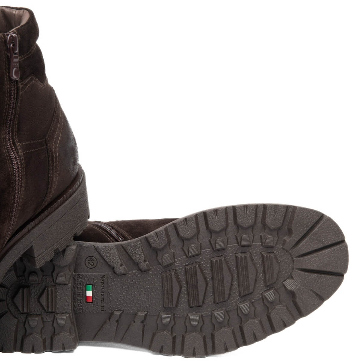 NERO GIARDINI ANFIBIO CAMOSCIO I601402U 302 MARRONE