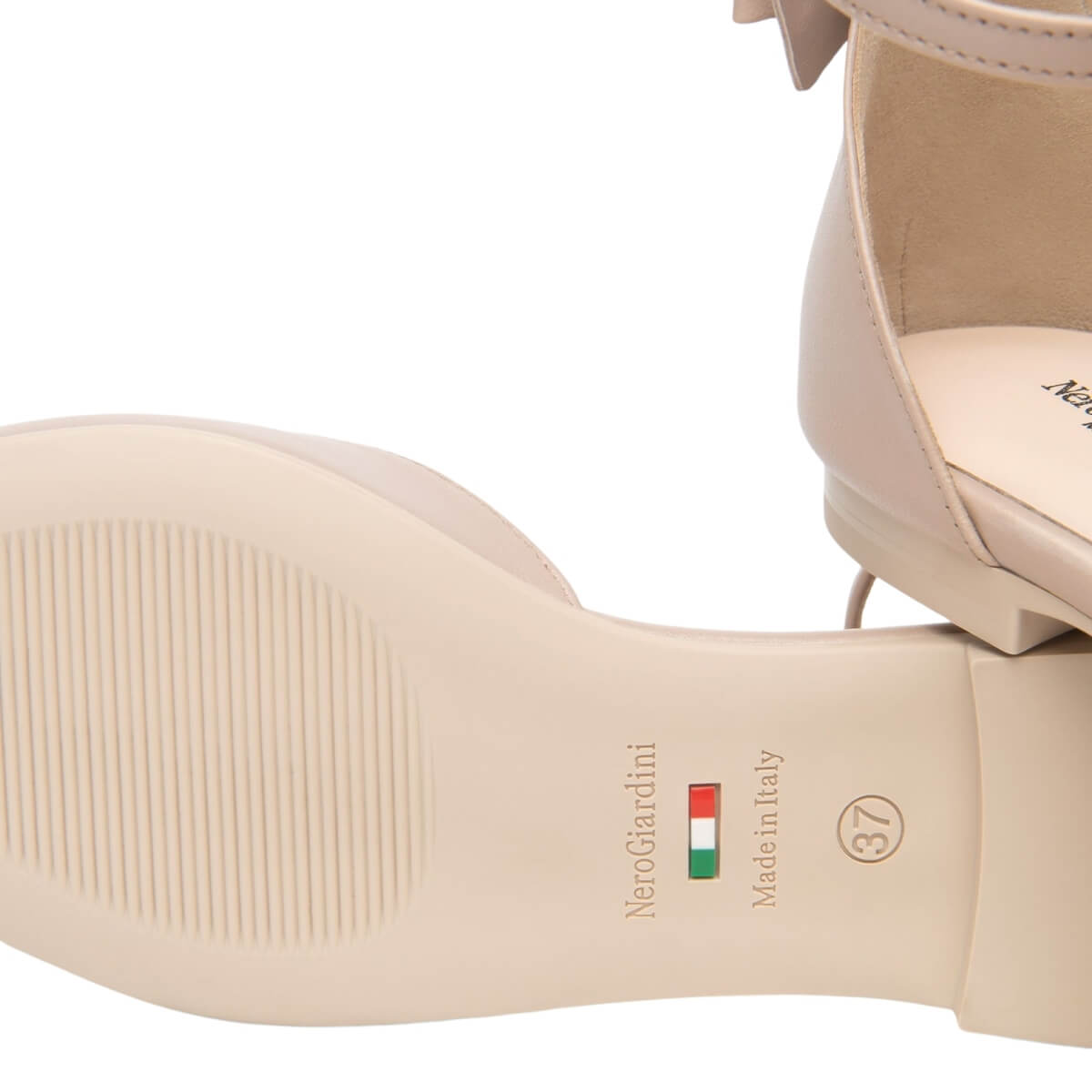 NERO GIARDINI BALLERINA E615542D 677 NUDE