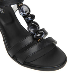 NERO GIARDINI SANDALO TACCO E615860D NERO