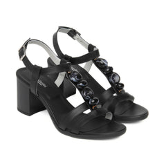 NERO GIARDINI SANDALO TACCO E615860D NERO