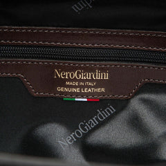 NERO GIARDINI SHOPPER PELLE I644365D 355 MARRONE