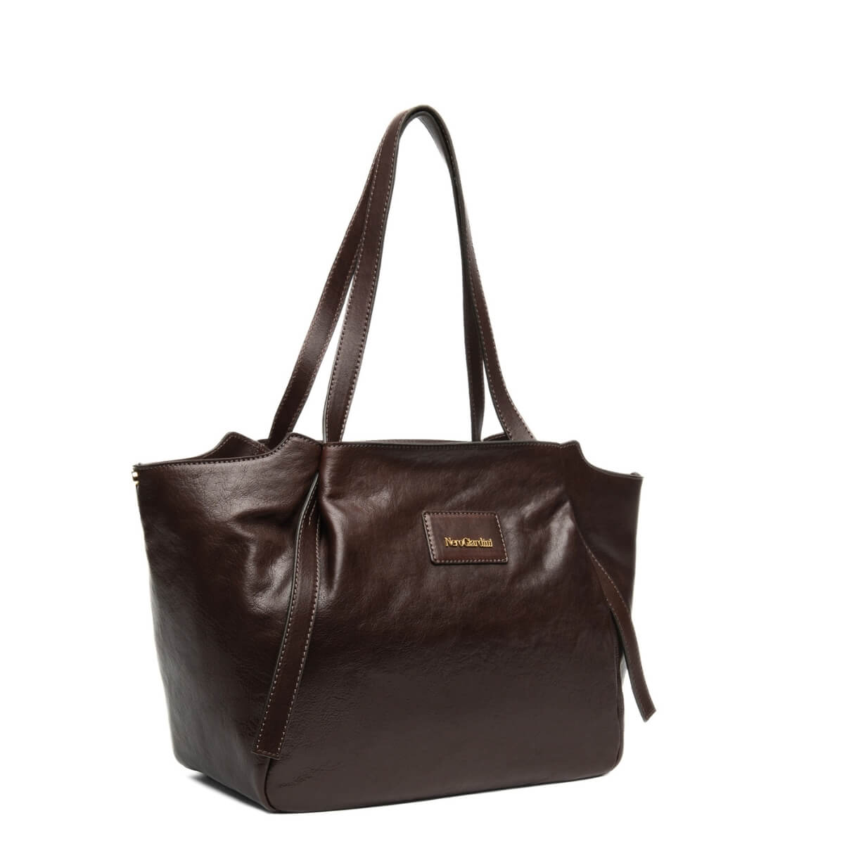NERO GIARDINI SHOPPER PELLE I644365D 355 MARRONE