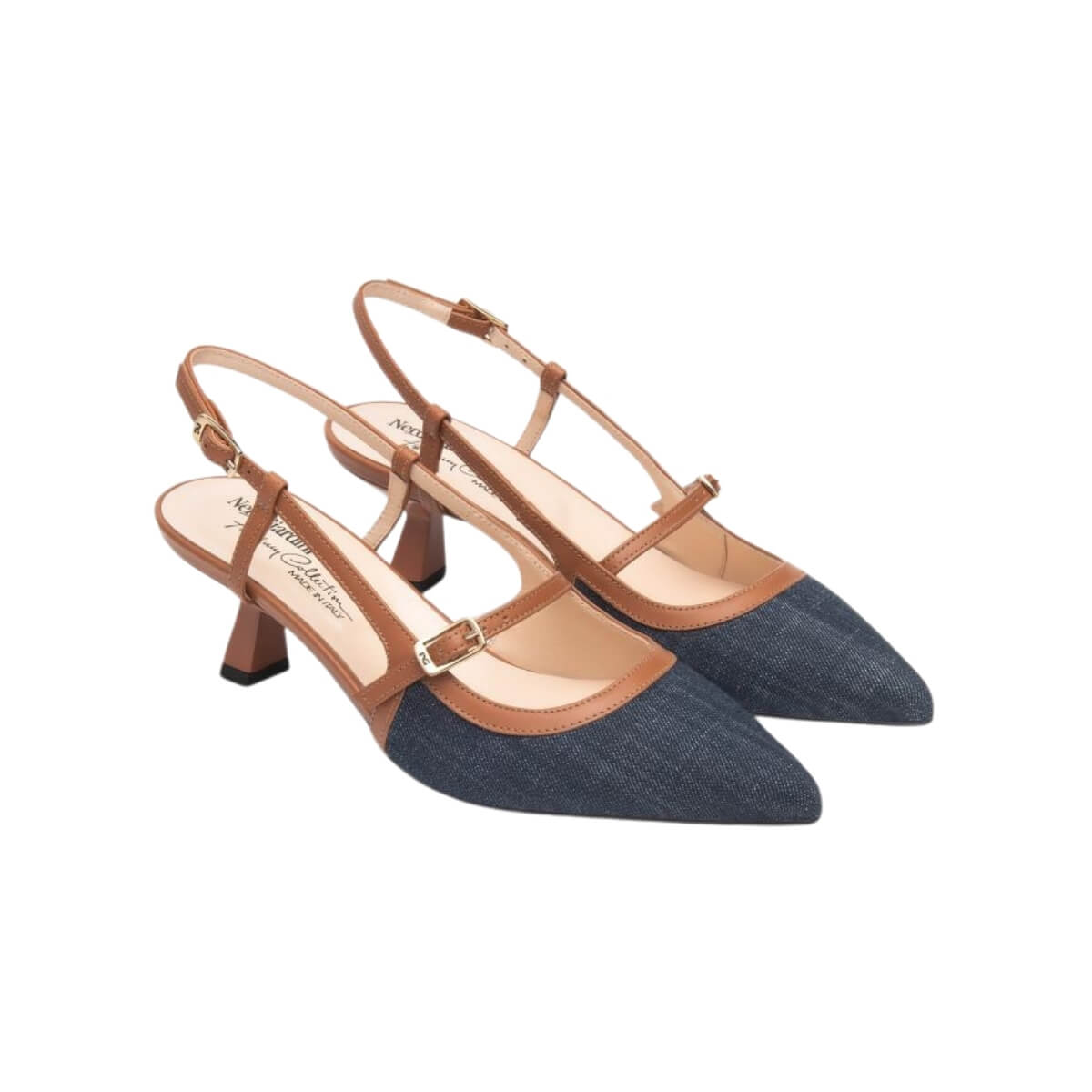 NERO GIARDINI SLINGBACK E615470D 214 BLU