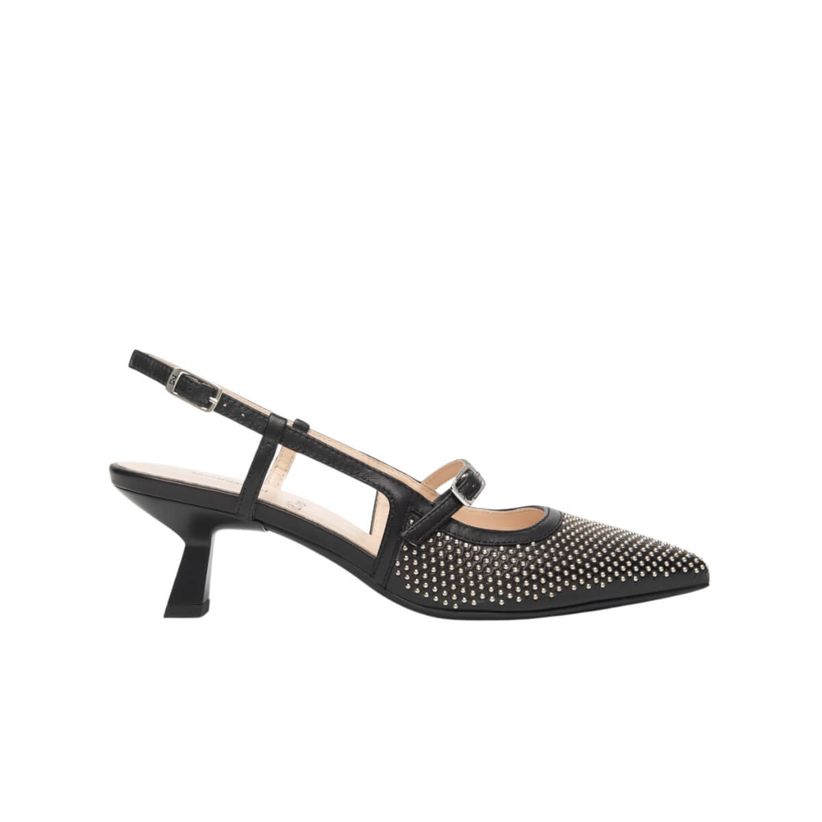 NERO GIARDINI SLINGBACK E615474D 100 NERO