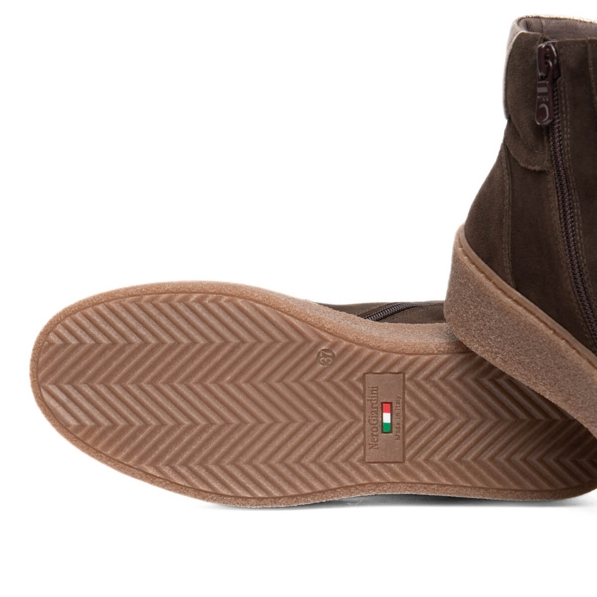 NERO GIARDINI SNEAKERS ALTE I617522D 300 MARRONE