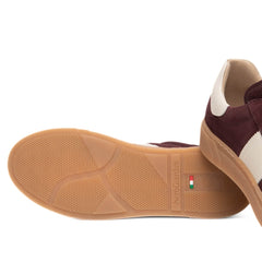 NERO GIARDINI SNEAKERS CAMOSCIO I617421D 613 BORDEAUX