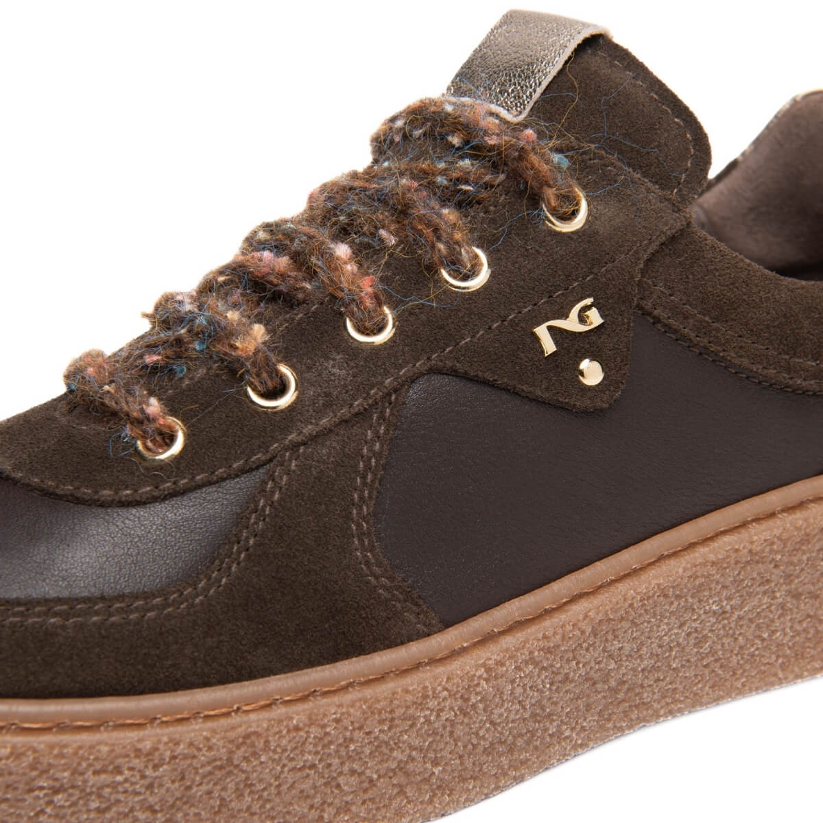 NERO GIARDINI SNEAKERS CAMOSCIO I617520D 300 MARRONE