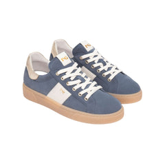 Sneakers donna Nero Giardini E513005D 203 suede blu avio.