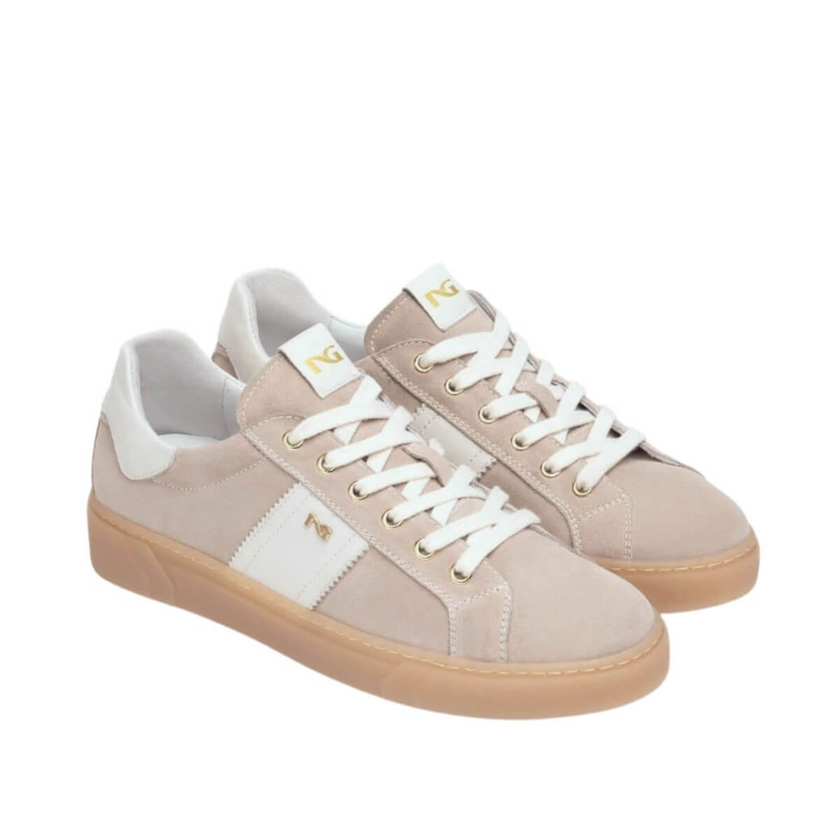 NERO GIARDINI SNEAKERS E513005D 677 BEIGE