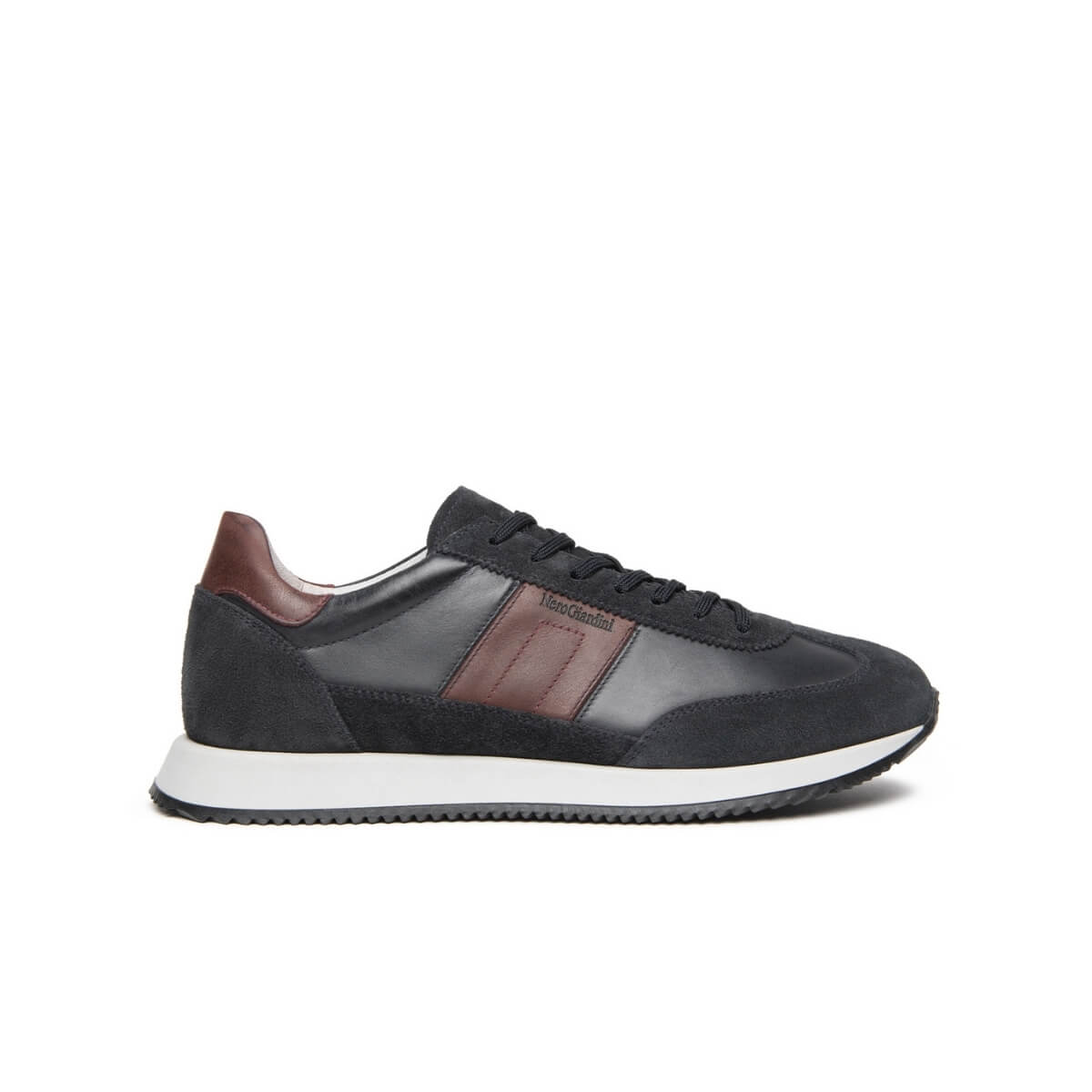 NERO GIARDINI SNEAKERS I601321U 200 CAMOSCIO BLU