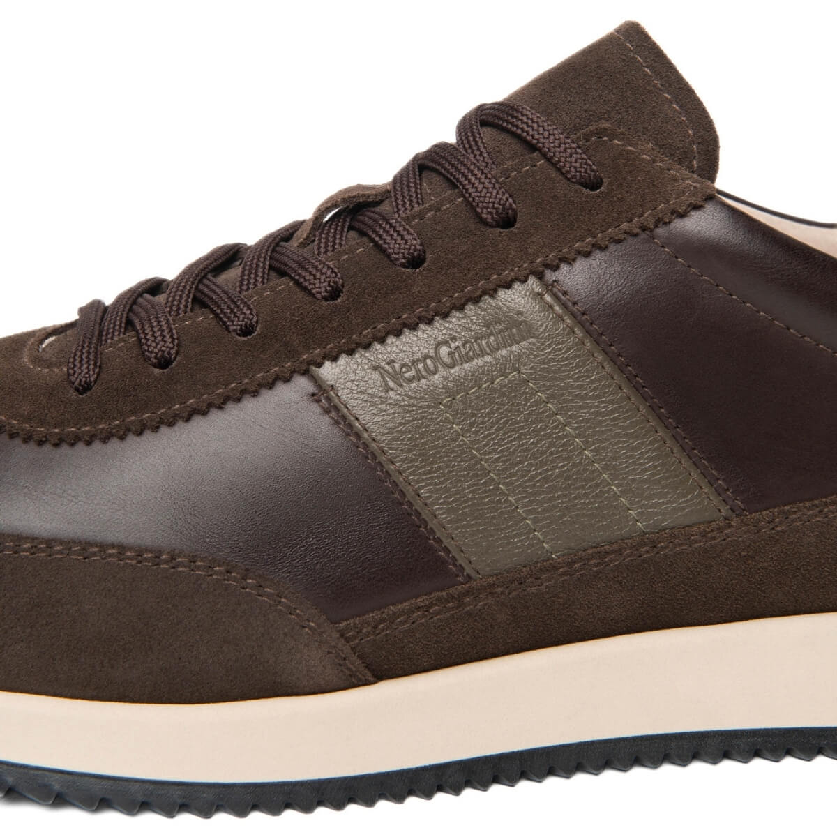 NERO GIARDINI SNEAKERS I601321U 300 CAMOSCIO MARRONE