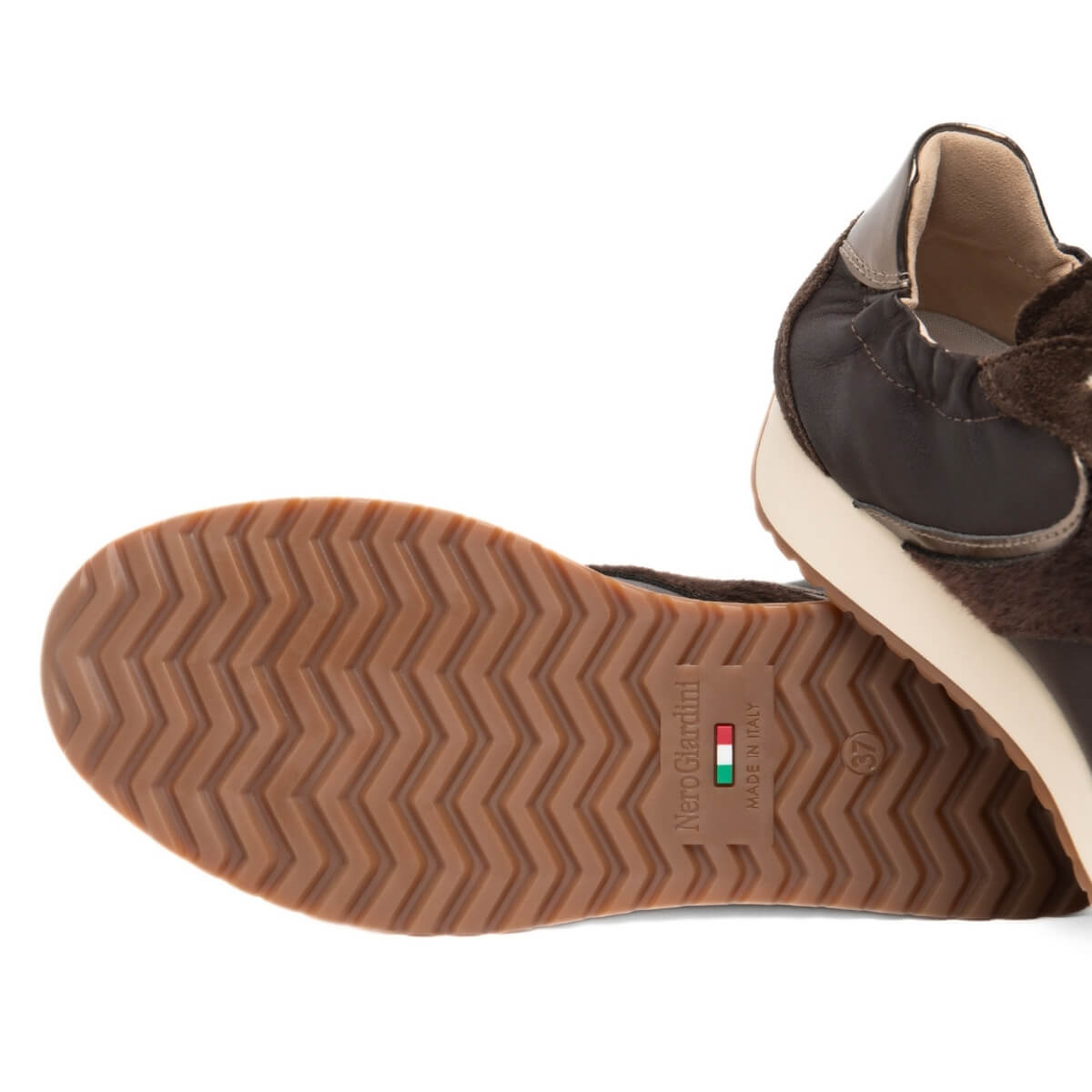 NERO GIARDINI SNEAKERS I617325D 300 MARRONE
