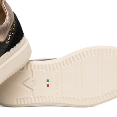 NERO GIARDINI SNEAKERS PELLE I617430D 100 NERO