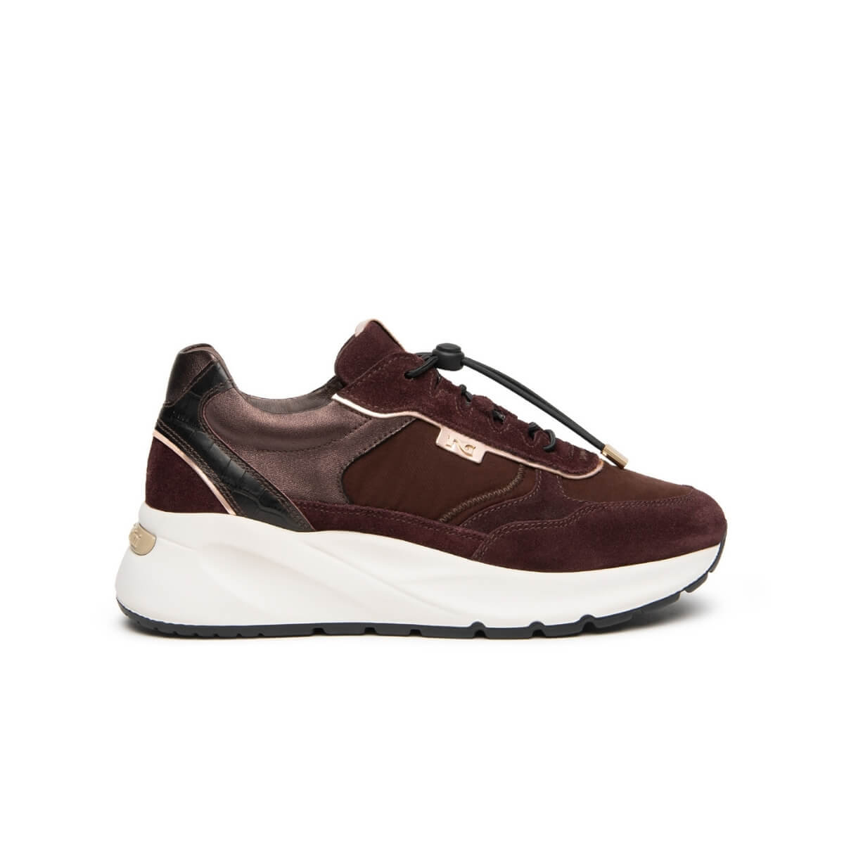 NERO GIARDINI SNEAKERS ZEPPA I617389D 613 BORDEAUX