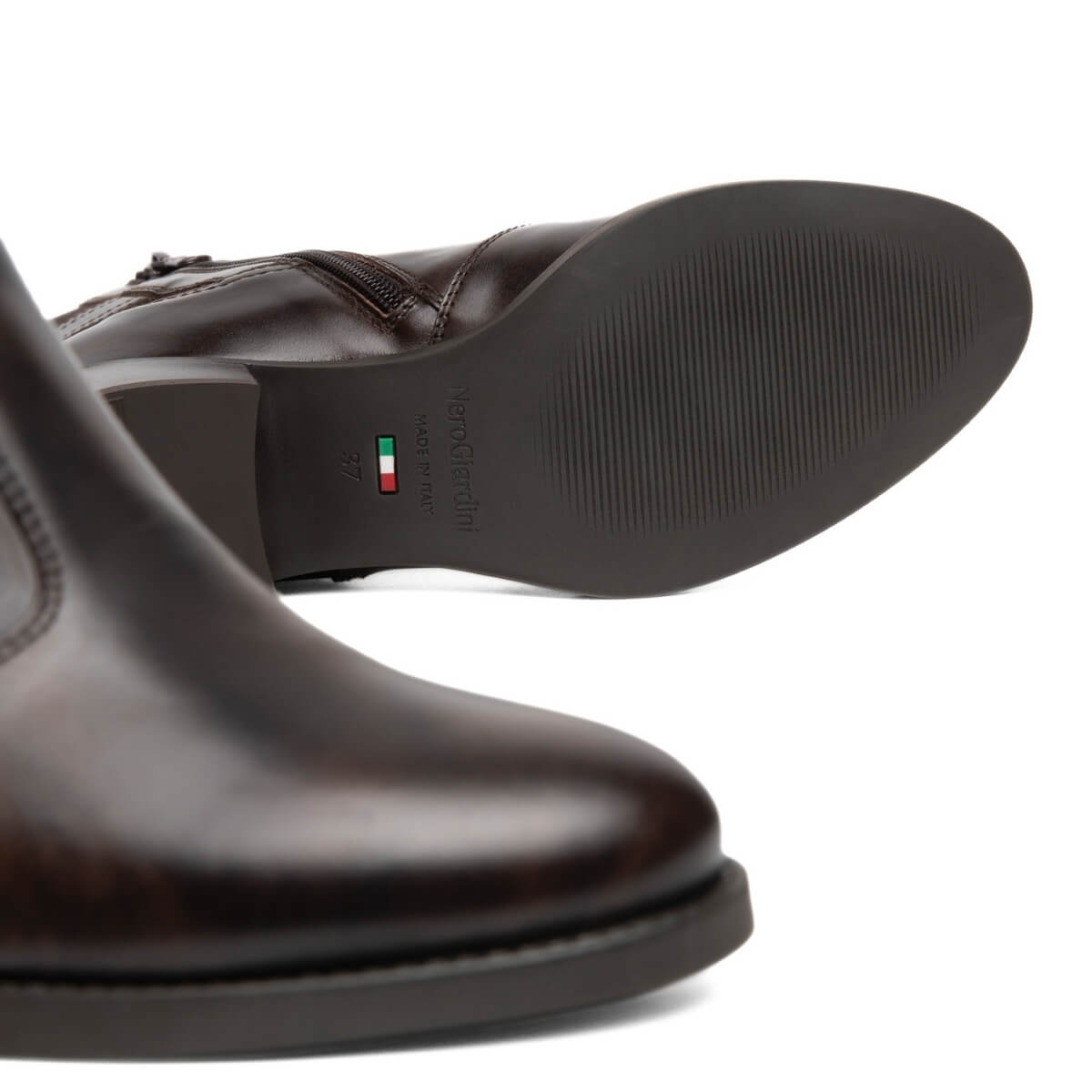 NERO GIARDINI STIVALETTO I617214D 301 MARRONE