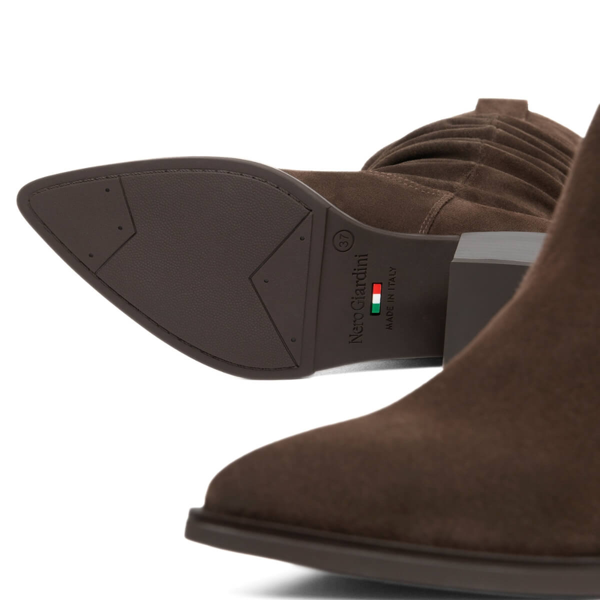 NERO GIARDINI TEXANO CAMOSCIO I617128D 300 MARRONE