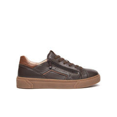 NERO GIARDINI SNEAKERS I601350U 300 ZIP MARRONE