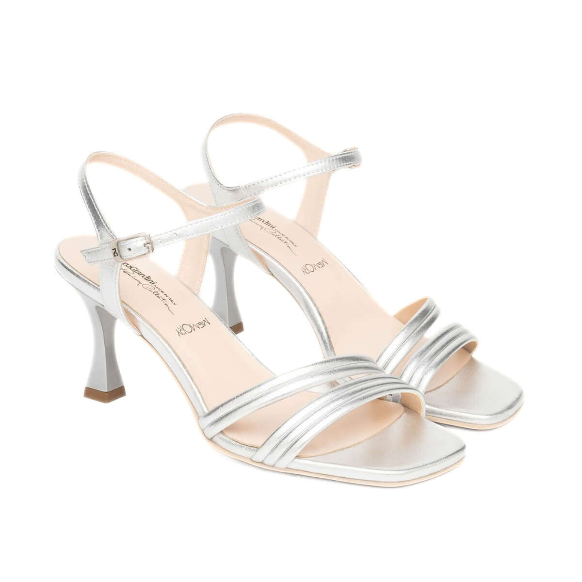 NERO GIARDINI SANDALO E615683DE 700 ARGENTO