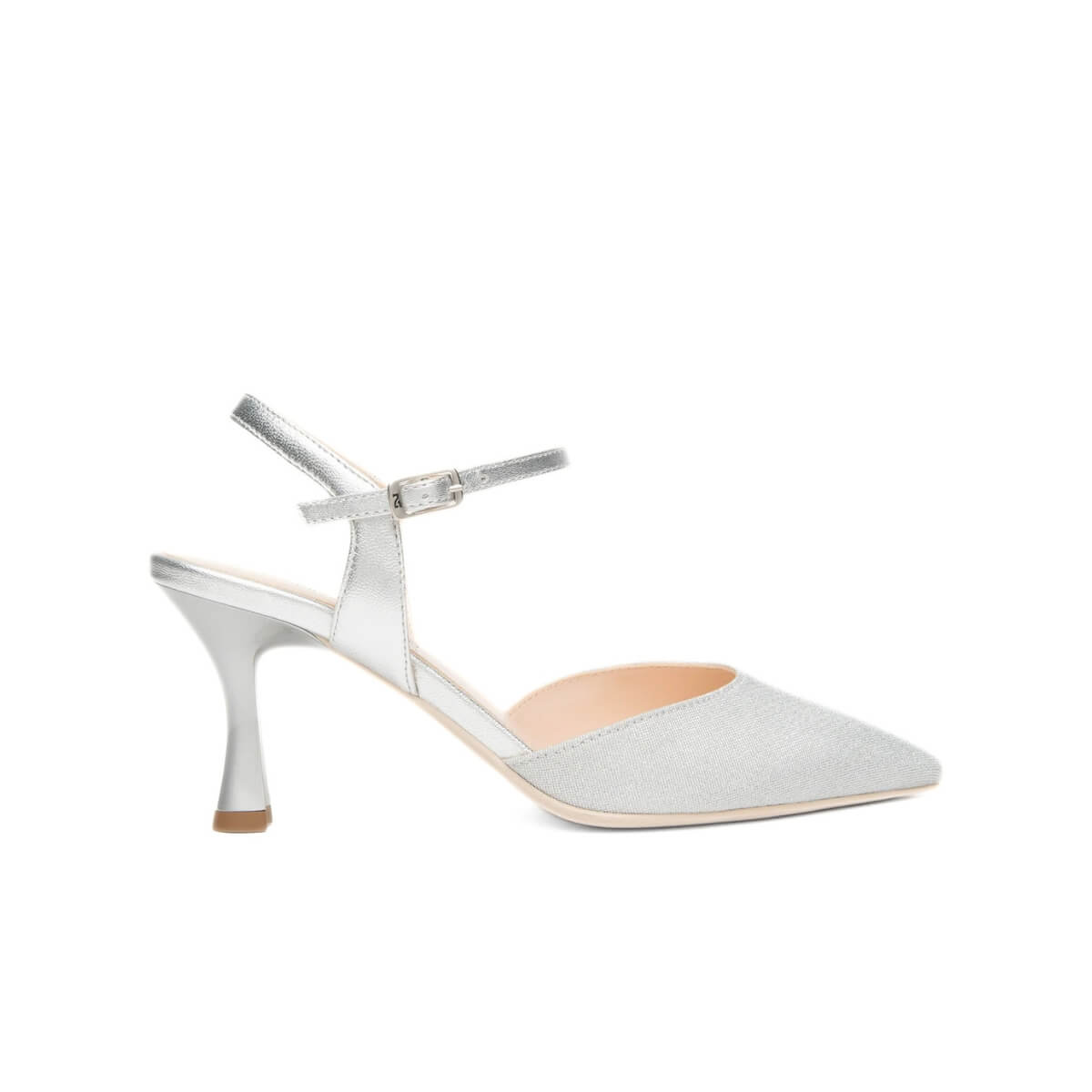 NERO GIARDINI SLINGBACK E615440DE 700 ARGENTO