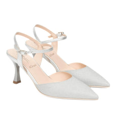 NERO GIARDINI SLINGBACK E615440DE 700 ARGENTO