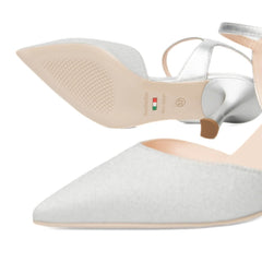 NERO GIARDINI SLINGBACK E615440DE 700 ARGENTO