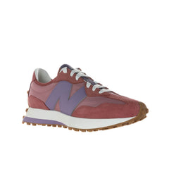Scarpa New Balance 327 rosa viola in suede e mesh