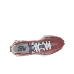 Scarpa New Balance 327 rosa viola in suede e mesh