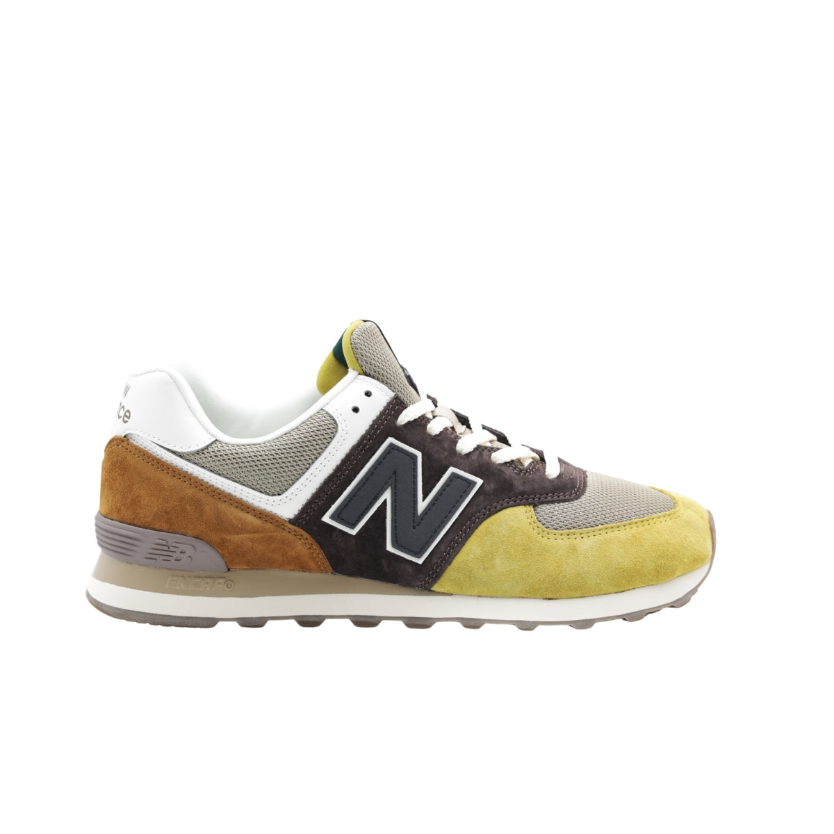 NEW BALANCE SNEAKERS U574 709 MARRONE