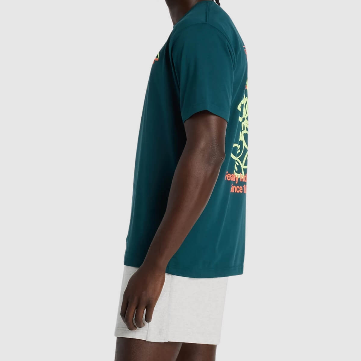 NEW BALANCE T-SHIRT MT61T0QMAAV VERDE