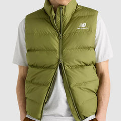 NEW BALANCE PIUMINO GILET MJ62K00E VERDE