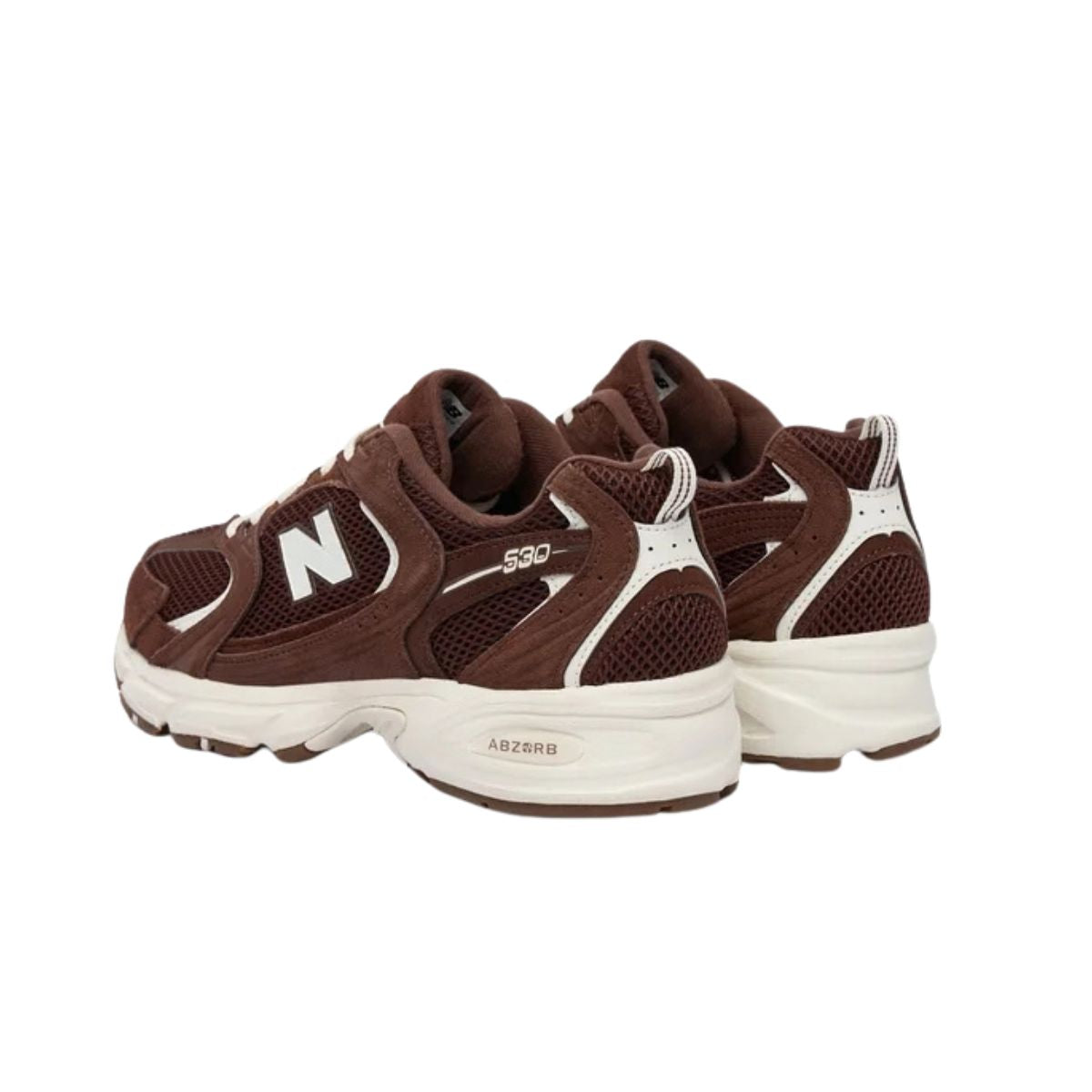 NEW BALANCE SNEAKERS U530 SCW MARRONE