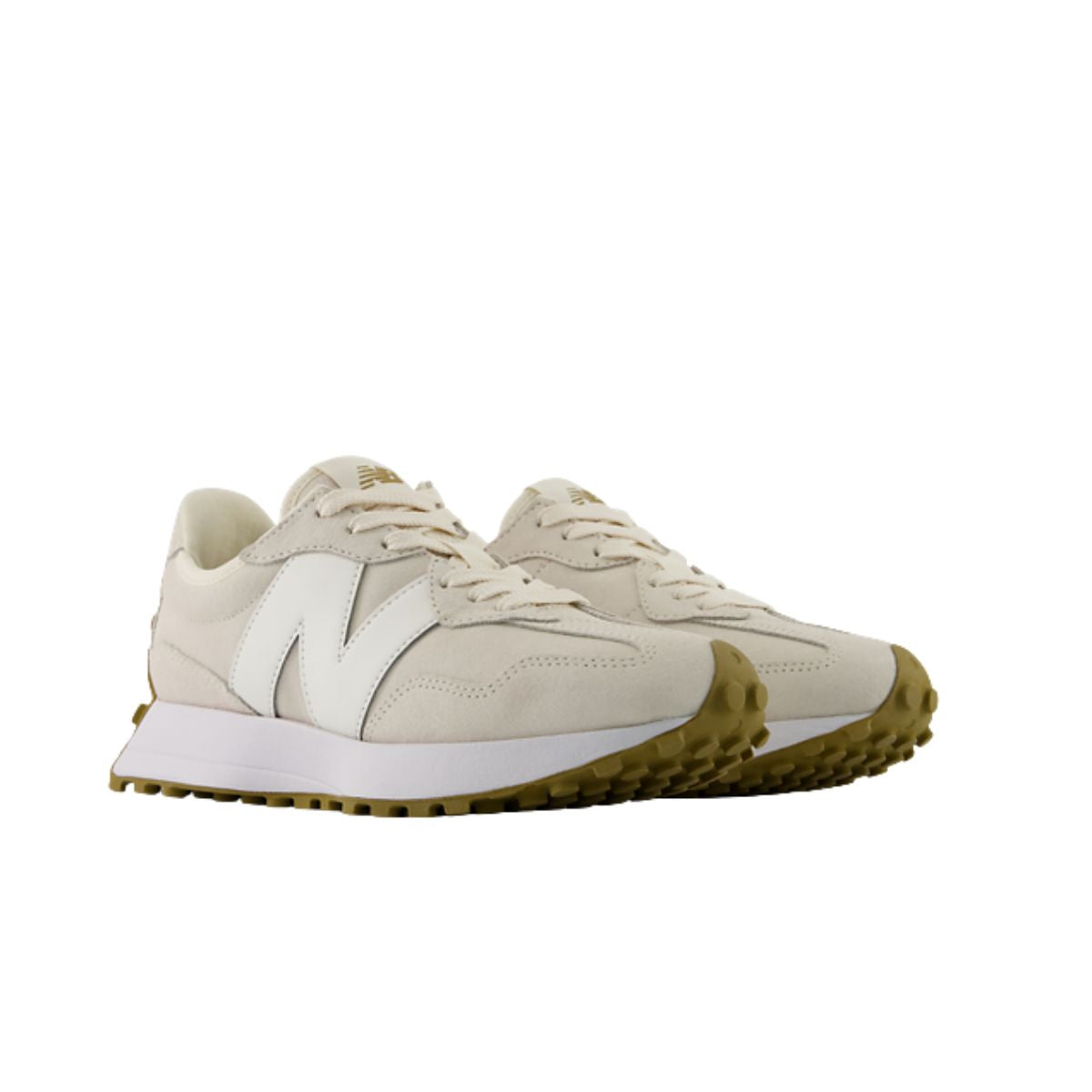 NEW BALANCE SNEAKERS W327 8VN CAMOSCIO BEIGE