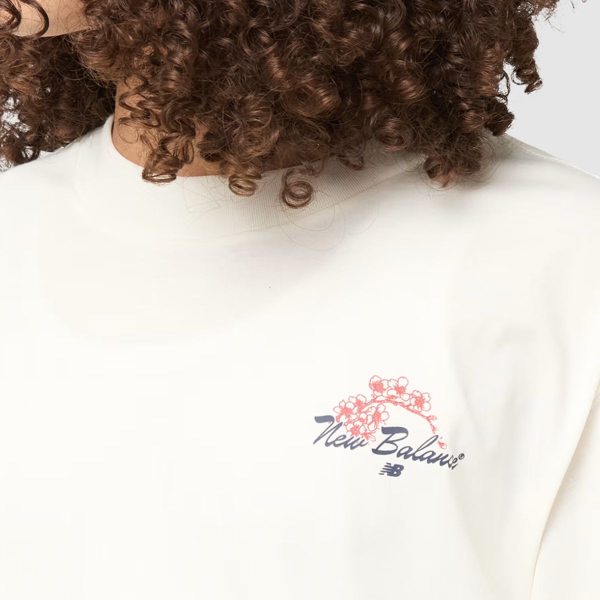 NEW BALANCE T-SHIRT MT62D8CE BIANCO