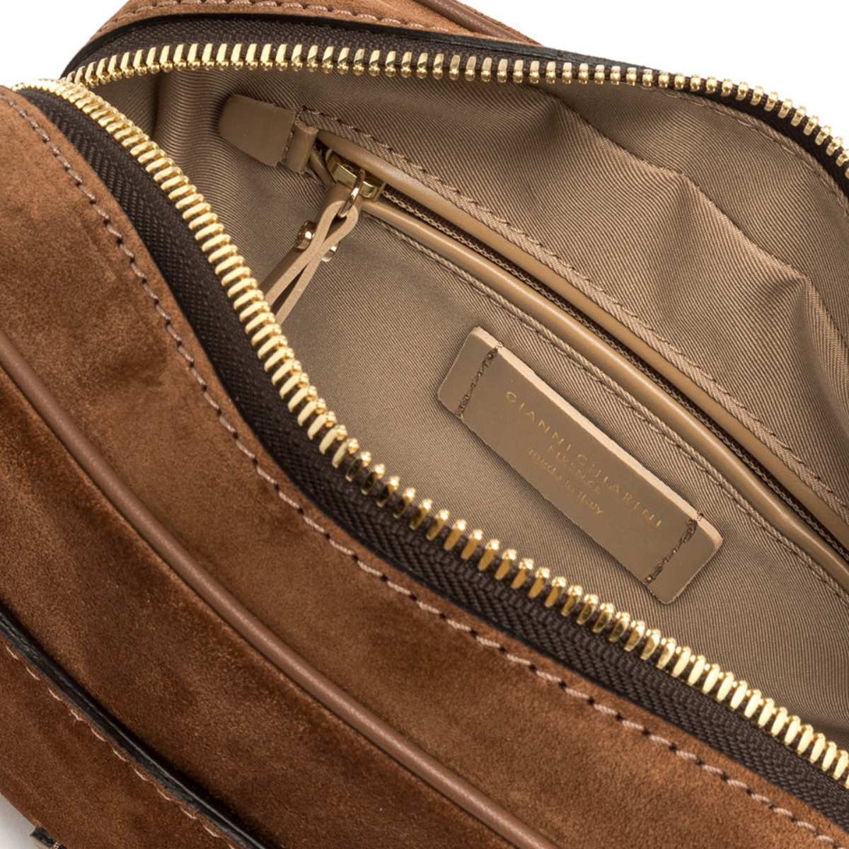 GIANNI CHIARINI BORSA NINA BS 12060 COGNAC