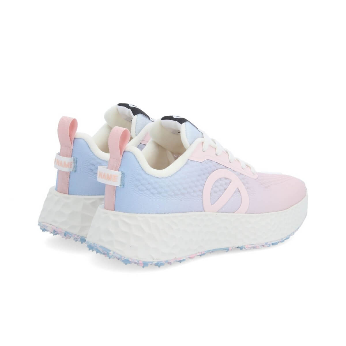NO NAME SNEAKERS CARTER FLY ROSA/AZZURRO