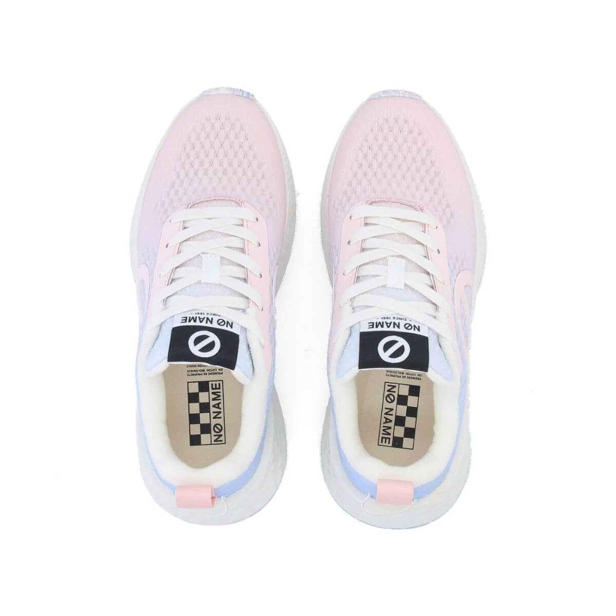 NO NAME SNEAKERS CARTER FLY ROSA/AZZURRO