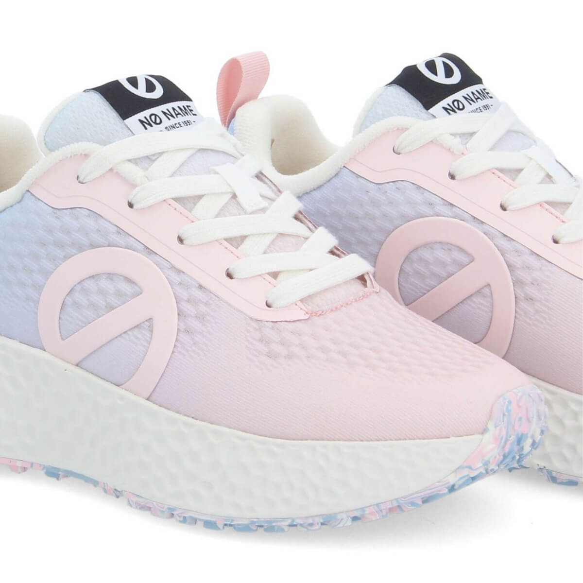 NO NAME SNEAKERS CARTER FLY ROSA/AZZURRO