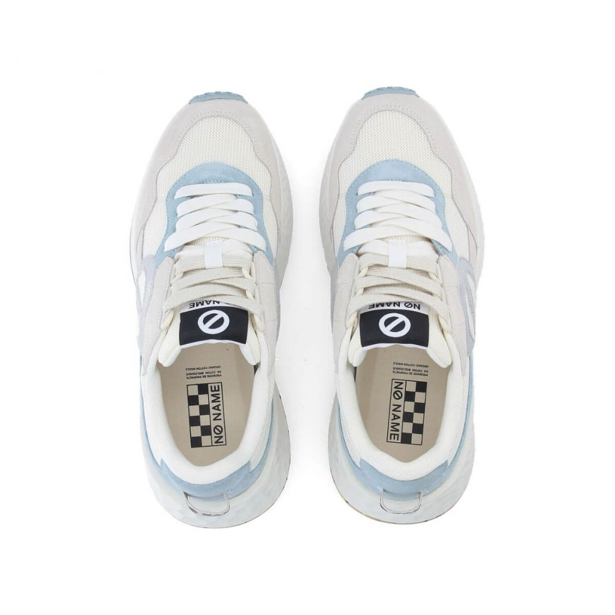 NO NAME SNEAKERS CARTER JOGGER AZZURRO