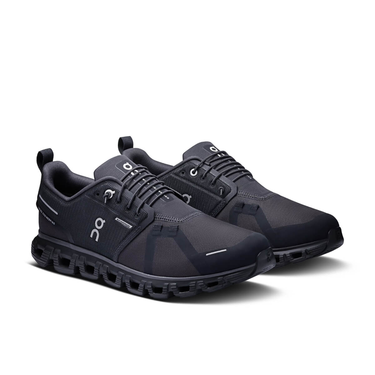 ON SNEAKERS CLOUD 6 WATERPROOF NERO