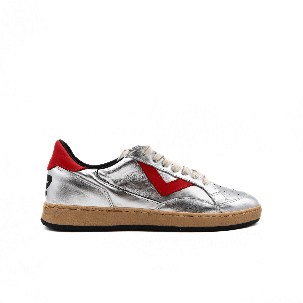 4B12 SNEAKERS PLAY NEW D219 LAMINATO ARGENTO