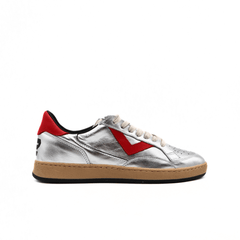 4B12 SNEAKERS PLAY NEW D219 LAMINATO ARGENTO