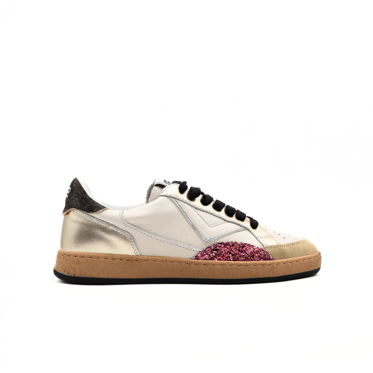 4B12 SNAKERS PLAY NEW D225 BIANCO GLITTER
