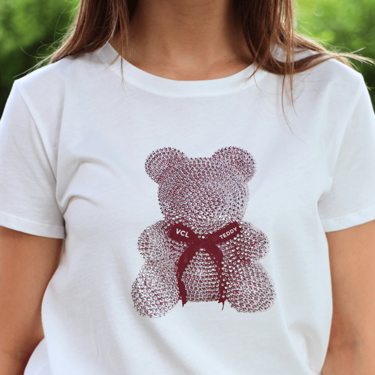 VICOLO T-SHIRT RD0842 ORSETTO ROSA
