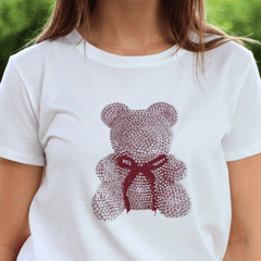 VICOLO T-SHIRT RD0842 ORSETTO ROSA