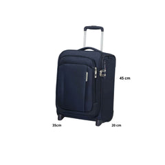 SAMSONITE BAGAGLIO A MANO UNDERSEATER KJ3-001-01 RESPARK MIDNIGHT BLUE