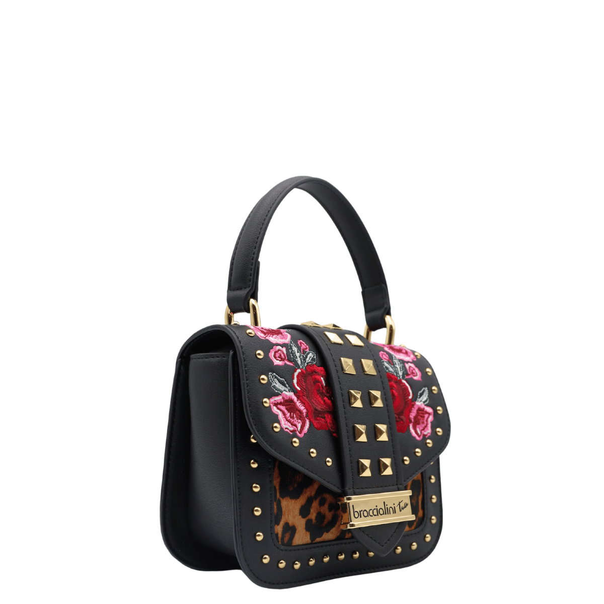 BRACCIALINI BORSA ROCK B18600 NERO
